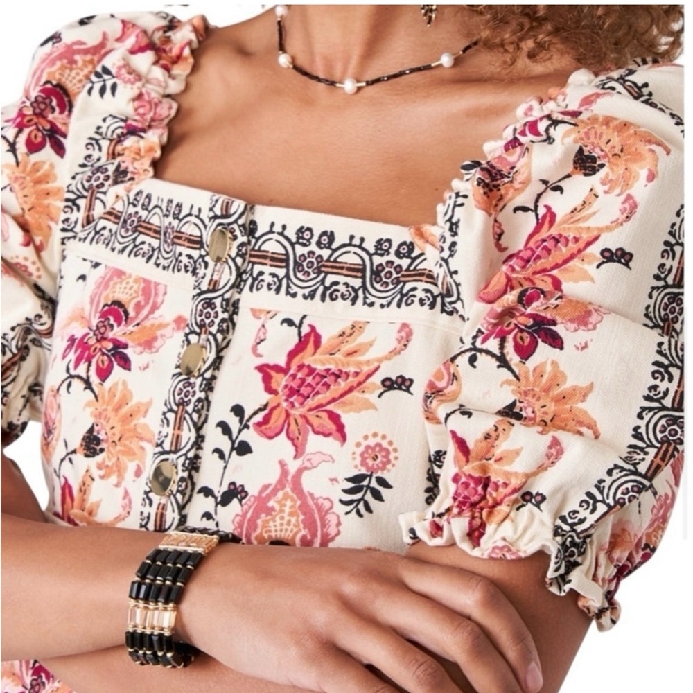 Spartina 449 Floral Mini Dress - Picture 3 of 5